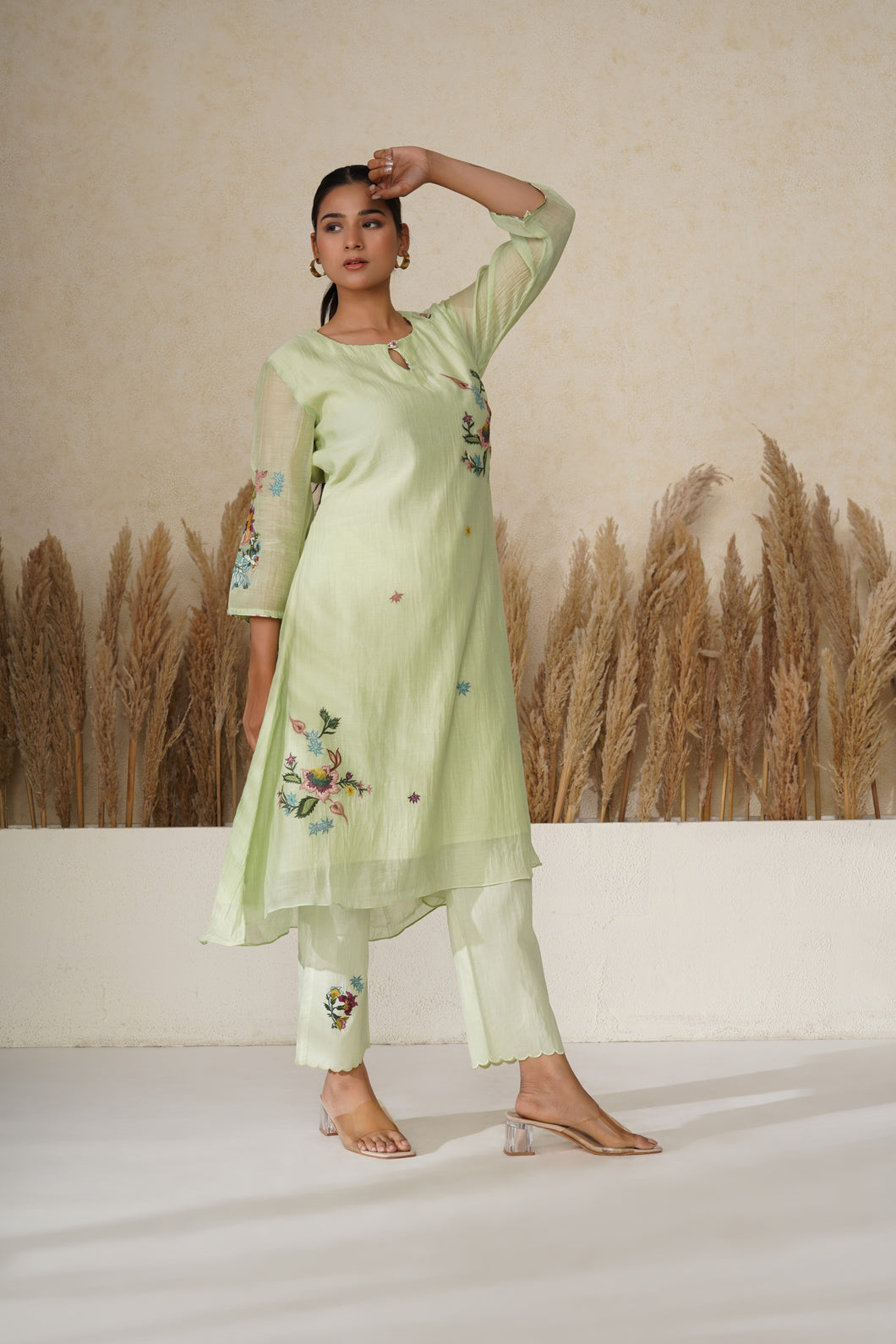 Gul Bano Hara Kurta Set