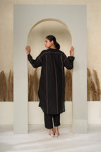 Load image into Gallery viewer, Lakerein Black Kurta Set
