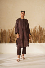 Load image into Gallery viewer, Brown Lakerein Kurta Set
