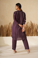 Load image into Gallery viewer, Purple Lakerein Kurta Set
